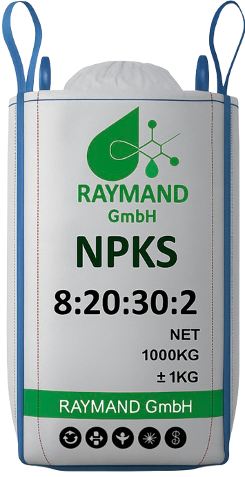 NPKS 8:20:30:2